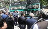 ادای احترام سفرا و نمایندگان سازمان‌های بین‌المللی به شهدای سازمان منابع طبیعی در جنگ رمضان