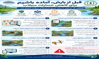 اینفوگرافی/ نقش آبخیزداری در آمادگی برای بارش های حدی ال‌نینو