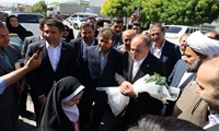 وزیر جهاد کشاورزی وارد بناب شد