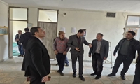 بازدید میدانی رییس سازمان جهاد کشاورزی استان کرمانشاه از مرکز جهاد کشاورزی اکبرآباد در کنگاور