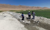 مرمت و بازسازی کانال‌های انتقال آب در اقلید
