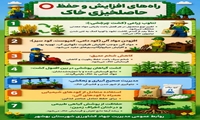   راه‌های افزایش و حفظ حاصلخیزی خاک در مازندران