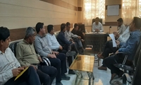 برگزاری جلسه بررسی و کنترل آفت سن گندم در شهرستان ارزوئیه