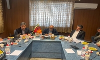نشست میز کشوری کشمش در شهرستان تاکستان برگزار شد