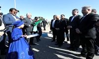 وزیر جهاد کشاورزی صبح امروز وارد شهرستان جیرفت شد‌