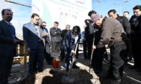 آیین کاشت نهال به یاد درگذشتگان عرصه روابط عمومی آذربایجان شرقی