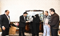 تجلیل مادرشهید خلیل پورنهر از رئیس سازمان جهادکشاورزی آذربایجان شرقی به دلیل آرامش بازار کالاهای اساسی