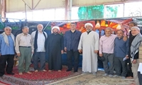 بازدید، معاونت توسعه مدیریت منابع انسانی وزارت و مدیرحوزه نماینده ولی فقیه وزارت جهادکشاورزی و نماینده آیت الله ربانی نماینده محترم ولی فقیه در وزارت در امر بازرسی از  مواکب زیر مجموعه وزارت جهاد کشاورزی
