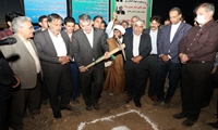 کلنگ‌زنی فاز دوم مجتمع گلخانه ساریگل شهرستان اسفراین