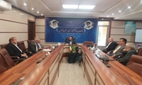 دیدار اعضای هیئت مدیره و بازرسان کانون کارشناسان دادگستری استان قزوین با رییس سازمان جهاد کشاورزی استان قزوین