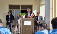همزمان با اول مهر و بازگشایی مدارس؛ رئیس سازمان جهاد کشاورزی گیلان در هنرستان کشاورزی بعثت لاهیجان حضور یافت