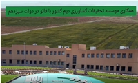 دیپلماسی فعال کشاورزی دولت سیزدهم/ طرح مشترک موسسه تحقیقات کشاورزی دیم با فائو کلید خورد