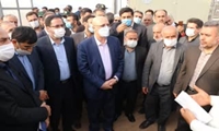 بازدید وزیر علوم، تحقیقات و فن آوری از شهرک گلخانه ای نودهک تاکستان