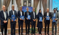 دهکده (پردیس) فناوری و نوآوری کشاورزی و منابع طبیعی سمنان با حضور دکتر خیام نکویی معاون وزیر و رئیس سازمان تات و دکتر خیرالدین معاون نوآوری و فناوری وزارت علوم در مرکز تحقیقات و آموزش کشاورزی و منابع طبیعی سمنان افتتاح شد