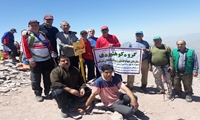 صعود موفقیت آمیز گروه کوهنوردی سازمان جهادکشاورزی آذربایجان شرقی به قله 3466 متری دالامپر