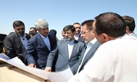 بازدید سرپرست وزارت جهاد کشاورزی از کانال آبرسانی Mc1 منطقه کوت حمودی خوزستان