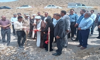 افتتاح و بهره برداری از کانال آبیاری عمومی کند آرخی سیه رود شهرستان جلفا