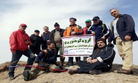 صعود موفقیت آمیز گروه کوهنوردی سازمان جهادکشاورزی آذربایجان شرقی به قلعه هولاکوخان