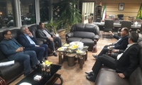 دیدار مجری طرح گندم وزارت جهاد کشاورزی با سرپرست سازمان جهاد کشاورزی استان کرمانشاه