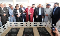 تجدید میثاق وزیر جهاد کشاورزی با شهدای شهرستان آق قلا در بدو ورود به استان گلستان