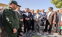 ادای احترام وزیر جهادکشاورزی به مقام شامخ شهدای شهرستان باروق