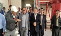 بازدید وزیر جهاد کشاورزی از مجتمع شیمیایی بیستون شهرستان روانسر
