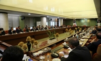 دیدار وزیر جهاد کشاورزی با رئیس اتاق بازرگانی فدراسیون روسیه