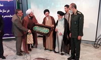مراسم گرامیداشت هفته جهاد کشاورزی و ولادت باسعادت امام رضا (ع) در جهاد کشاورزی آذربایجان غربی برگزار شد / تجلیل از جهادگر پیشکسوت عالم دانشمند آیت الله سید علی اکبر قریشی
