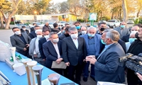 وزیر جهاد کشاورزی از شرکت کشت و صنعت جوین بازدید کرد