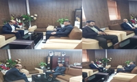 دیدار رئیس سازمان جهاد کشاورزی استان ایلام با فرماندار دره شهر