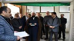 نمازخانه سازمان جهاد کشاورزی آذربایجان شرقی مزین به نام حسینیه شهدای سنگرسازان بی سنگر 