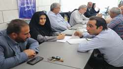 برنامه میزخدمت رئیس سازمان جهاد کشاورزی استان قزوین برگزار شد