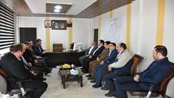 دیدار رئیس سازمان جهادکشاورزی آذربایجان شرقی با فرماندار کلیبر