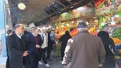 بازرسی‌ و نظارت بر میادین توزیع کالاهای اساسی استان البرز در آستانه شب یلدا 