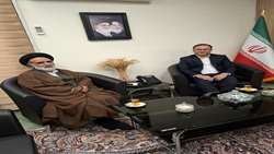  دیدار رئیس سازمان جهاد کشاورزی لرستان با نماینده ولی فقیه در وزارت جهاد کشاورزی