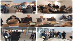 جلسه بررسی اتصال سیلوی گرمسار به شبکه ریلی کشور برگزار شد