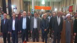برگزاری یادواره شهدای سنگرسازان بی سنگر و ایثارگران شهرستان ملکان