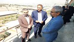 بازدید مدیرکل هماهنگی و نظارت بر آرد و نان شرکت از اداره کل غله البرز