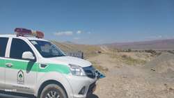 رصد اراضی ملی توسط گشت های نوروزی یگان حفاظت منابع طبیعی شهرستان حاجی آباد