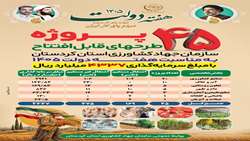 افتتاح ۴۵ پروژه جهاد کشاورزی کردستان در هفته دولت