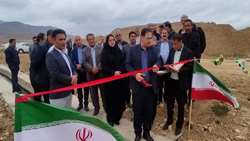 بهره برداری از کانال انتقال اب 550 متری شهرستان بیضا
