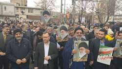  لبیک به ندای رهبری با  حضور در راهپیمایی روز ۲۲بهمن ۱۴۰۴