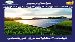 اینفوگرافی افتخارات کشاورزی استان خراسان رضوی