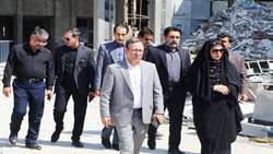 بازدید مدیرکل هماهنگی امور استان‌های وزارت جهاد کشاورزی از ساختمان ستاد سازمان جهاد کشاورزی استان لرستان 