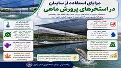 مزایای استفاده از سایبان در استخرهای پرورش ماهی