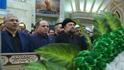 وزیر و کارکنان وزارت جهادکشاورزی با آرمان‌‌های امام راحل تجدید میثاق کردند