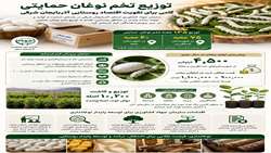  توزیع تخم نوغان حمایتی؛ گامی برای رونق اقتصاد روستایی