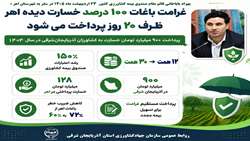 پرداخت غرامت باغات ۱۰۰ درصد خسارت‌دیده شهرستان اهر 