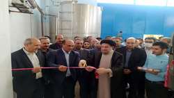 افتتاح کارخانه آب معدنی و دوغ پاستوریزه اسپیران