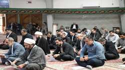 برگزاری مراسم عزاداری اربعین حسینی در سازمان جهاد کشاورزی استان آذربایجان شرقی